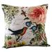 Golden Hill Studio Bird Floral Insert Throw Pillow Polyester | 18 H x 18 W in | Wayfair PL8012BT-IN