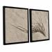 Highland Dunes 'Beach Find I' 2 Piece Framed Graphic Art on Wrapped Canvas Set Metal | 32 H x 48 W x 2 D in | Wayfair HLDS5336 40997647