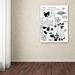 Harriet Bee 'Sea Cats' Canvas Art Canvas in White/Black | 47 H x 35 W in | Wayfair HBEE4074 41294971