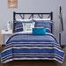 Harriet Bee Heriberto Quilt Set, Microfiber in Blue | Full | Wayfair HBEE3627 40676404