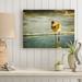 Highland Dunes Mina 'Sandpiper Painted' by Graffitee Studios Graphic Art Print on Canvas Canvas | 18 H x 24 W x 1.5 D in | Wayfair