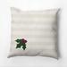 The Holiday Aisle® Holly Tones Decorative Holiday Square Pillow Cover & Insert Polyester/Polyfill blend | 16 H x 16 W x 6 D in | Wayfair