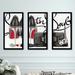 House of Hampton® Obsessed' Framed Painting Print Multi-Piece Image on Acrylic Plastic/Acrylic in Black/White | 25.5 H x 40.5 W x 1 D in | Wayfair