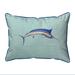 Betsy Drake Interiors Marlin Outdoor Rectangular Pillow Cover & Insert Polyester/Polyfill blend in Green/Blue | 24 H x 20 W in | Wayfair ZP015C