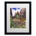 Trademark Fine Art 'The Painter's Studio' by David Lloyd Glover Matted Framed Print on Canvas Canvas, Wood | 14 H x 11 W x 0.5 D in | Wayfair