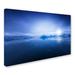 Trademark Fine Art Deep Blue by Philippe Sainte-Laudy Photographic Print on Wrapped Canvas Metal | 22 H x 32 W x 2 D in | Wayfair PSL0670-C2232GG