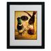 Trademark Fine Art "Second Pour" Framed Photographic Print on Canvas Canvas | 14 H x 11 W x 0.5 D in | Wayfair RS893-B1114MF