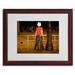 Trademark Fine Art "Brooklyn Cowboy" by Yale Gurney Framed Photographic Print Canvas | 11 H x 14 W x 0.5 D in | Wayfair YG7100-W1114MF