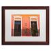 Trademark Fine Art "Old San Juan 15" by CATeyes Framed Photographic Print Canvas | 16 H x 20 W x 0.5 D in | Wayfair MZ0353-W1620MF