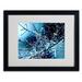 Trademark Fine Art 'Blue Rhapsody' Framed Photographic Print on Canvas Canvas | 16 H x 20 W x 0.5 D in | Wayfair BC0083-B1620MF