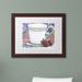 Trademark Fine Art Tea Part on Canvasy Bear 2 by Jenny Newland - Picture Frame Print on Canvas Canvas, Wood | 13.75 H x 16.75 W x 0.75 D in | Wayfair