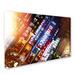 Trademark Fine Art "Neon Signs" by Philippe Hugonnard Photographic Print on Wrapped Canvas Metal | 22 H x 32 W x 2 D in | Wayfair PH0450-C2232GG