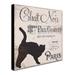 Trademark Fine Art 'Les Chats II' by Color Bakery Graphic Art on Wrapped Canvas Canvas | 18 H x 18 W x 2 D in | Wayfair ALI4480-C1818GG