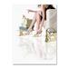 Trademark Fine Art 'Buying Shoes' Print on Canvas in White/Black | 47 H x 35 W x 2 D in | Wayfair ALI9129-C3547GG