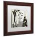 Trademark Fine Art 'New York Style I' by Color Bakery Framed Graphic Art Canvas | 11 H x 11 W x 0.5 D in | Wayfair ALI4094-W1111MF