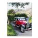 Trademark Fine Art 'Vintage Ford' Print on Canvas Metal | 32 H x 24 W x 2 D in | Wayfair ALI9162-C2432GG