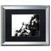 Trademark Fine Art 'One Way' Framed Graphic Art Print Canvas in Black/White | 19.5 H x 23.5 W x 1.25 D in | Wayfair YG7183-S1620BMF