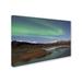 Trademark Fine Art 'The Northern Lights' Photographic Print on Wrapped Canvas Canvas | 12 H x 19 W x 2 D in | Wayfair ALI7299-C1219GG