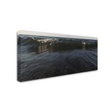 Trademark Fine Art 'Incoming' Photographic Print on Wrapped Canvas Metal | 16 H x 32 W x 2 D in | Wayfair KS01319-C1632GG