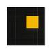 Trademark Fine Art 'Yellow Square' Graphic Art Print on Wrapped Canvas Canvas | 14 H x 14 W x 2 D in | Wayfair 1X03739-C1414GG