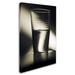 Trademark Fine Art 'Optimism Half Full Glass' Photographic Print on Wrapped Canvas Metal | 32 H x 22 W x 2 D in | Wayfair ALI17628-C2232GG