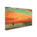 Trademark Fine Art 'Sunrise Over The Eastern Sea' Print on Wrapped Canvas Canvas | 12 H x 19 W x 2 D in | Wayfair AA00840-C1219GG