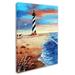 Trademark Fine Art 'Cape Hatteras & Sea Oats' Print on Wrapped Canvas Canvas | 19 H x 14 W x 2 D in | Wayfair ALI15553-C1419GG