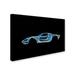 Trademark Fine Art 'Ford GT40' Graphic Art Print on Wrapped Canvas Canvas | 16 H x 24 W x 2 D in | Wayfair ALI17204-C1624GG