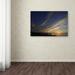 Trademark Fine Art "Sweeping Sunset" by Kurt Shaffer Photographic Print on Wrapped Canvas Canvas | 16 H x 24 W x 2 D in | Wayfair KS0154-C1624GG