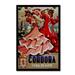 Trademark Fine Art 'Co?Rdoba Feria De Mayo 1949' Graphic Art Print on Wrapped Canvas in White | 47 H x 30 W x 2 D in | Wayfair ALI19902-C3047GG