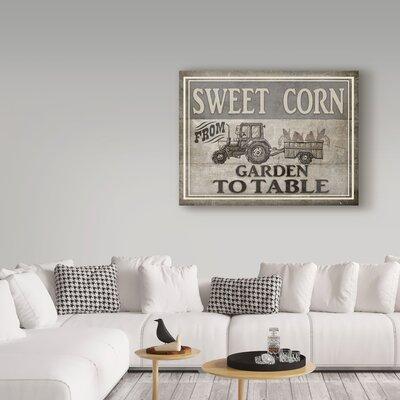 Trademark Fine Art 'From Garden to Table' Textual Art on Wrapped Canvas Metal in Gray | 24 H x 32 W x 2 D in | Wayfair ALI23831-C2432GG