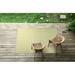 White 24 x 0.13 in Indoor/Outdoor Area Rug - White 24 x 0.13 in Indoor Area Rug - Ivy Bronx Buell Handwoven Flatweave Wasabi Area Rug Polyester | Wayfair