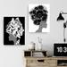 Ivy Bronx Mod Swag II by ChiChi Decor - 2 Piece Wrapped Canvas Graphic Art Print Set Metal in Black/Green/White | 40 H x 60 W x 1.5 D in | Wayfair