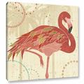 Ivy Bronx Gulf Stream I Graphic Art on Wrapped Canvas in Pink | 24 H x 24 W x 2 D in | Wayfair IVYB7661 40408032