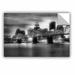 ArtWall ArtApeelz Gritty City by Steve Ainsworth Photographic Print on Canvas Metal in Black/White | 32 H x 48 W x 0.1 D in | Wayfair 0ain076a3248p