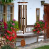 Woodstock Chimes Seashore Spiral - Scallop Wind Chime Metal | 18 H x 4.5 W x 4.5 D in | Wayfair SSSC