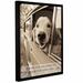Latitude Run® Dogs & Sayings Framed Photographic Print on Wrapped Canvas in Brown | 24 H x 18 W x 2 D in | Wayfair LATR2853 32222064