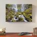 Loon Peak® 'Proxy Falls Oregon 1' by Cody York Photographic Print on Wrapped Canvas in Brown/Green | 12 H x 18 W x 2 D in | Wayfair