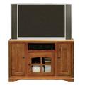 Foundry Select Rafeef Solid Wood TV Stand for TVs up to 50" Wood in Green | 32 H in | Wayfair LOON4455 29090167