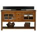 Foundry Select Rafeef Solid Wood TV Stand for TVs up to 70" Wood in Brown | 32 H in | Wayfair LOON4477 29090327