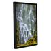 Loon Peak® 'Proxy Falls Oregon 9' by Cody York Framed Photographic Print on Wrapped Canvas in Brown/Green/White | 24 H x 16 W x 2 D in | Wayfair