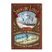 Loon Peak® 'Ski 1' Vintage Advertisement on Wrapped Canvas in Brown | 24 H x 16 W x 2 D in | Wayfair LNPK7343 39248279