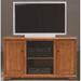 Foundry Select Rafeef Solid Wood TV Stand for TVs up to 65" Wood in Brown | 32 H in | Wayfair LOON4465 29090236