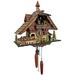 Loon Peak® Cuckoo Wall Clock Wood in Brown | 13 H x 16 W x 8 D in | Wayfair LOPK1721 40242029