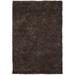 Gray 156 x 108 x 0.75 in Indoor Area Rug - Loon Peak® Marlys Hand Woven Black/Area Rug Polyester | 156 H x 108 W x 0.75 D in | Wayfair