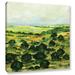 Latitude Run® Broom Croft by Allan Friedlander - Print on Canvas in Gray/Green | 18 H x 18 W x 2 D in | Wayfair LTRN9988 31558386
