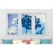 Latitude Run® Blue Sky Garden IV' Acrylic Painting Print Multi-Piece Image on Acrylic in Blue/Green | 33.5 H x 52.5 W x 1 D in | Wayfair