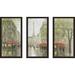 Latitude Run® Impression of Paris' Framed Acrylic Painting Print on Canvas Multi-Piece Image on Acrylic in Brown/Green | Wayfair LTDR2636 40245076