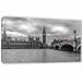 Latitude Run® Iconic London Photographic Print on Wrapped Canvas in Gray | 12 H x 24 W x 2 D in | Wayfair LTRN5865 30803369
