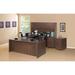 Lorell Essentials Series Desk Wood in Brown | 29.5 H x 70.9 W x 35.4 D in | Wayfair LLR69966
